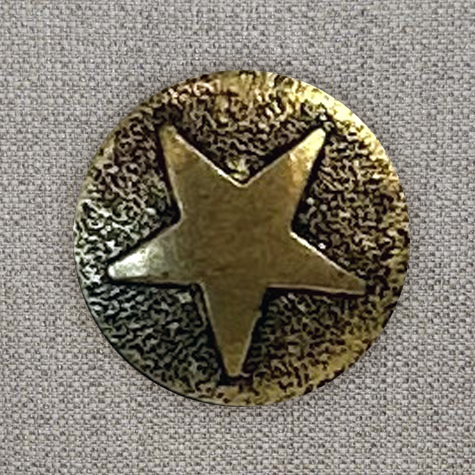 7/8" Brass Star Nailhead